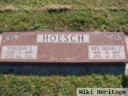 Rev Henry Carl Hoesch