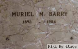 Muriel M Barry