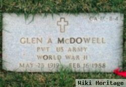 Glen A Mcdowell