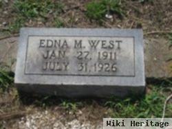 Edna M West