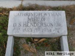 Catherine Harriet Wyman Henderson