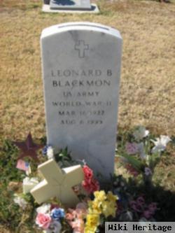 Leonard B Blackmon