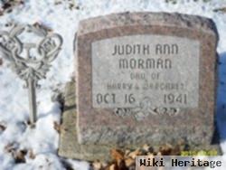 Judith Ann Morman