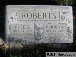 Alice E Smith Roberts