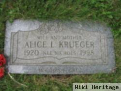 Mrs Alice L Nichols Krueger