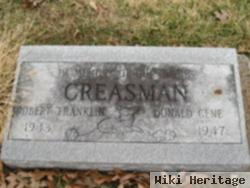 Robert Franklin Creasman