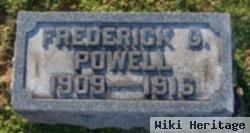 Frederick G Powell
