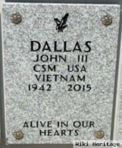 John Dallas, Iii