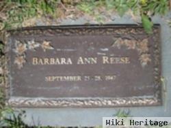 Barbara Ann Reese