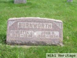 Henrietta J. Ritter Burnworth