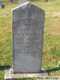 Millie Pernetta Davis Willis