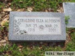 Geraldine Bernice Elza Alderson