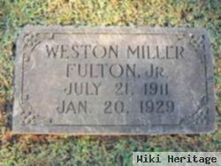 Weston Miller "buddy" Fulton, Jr