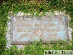 John W Toomey