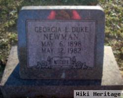 Georgia Lee Duke Maddox Newman