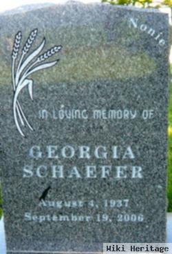 Georgia A Schaefer