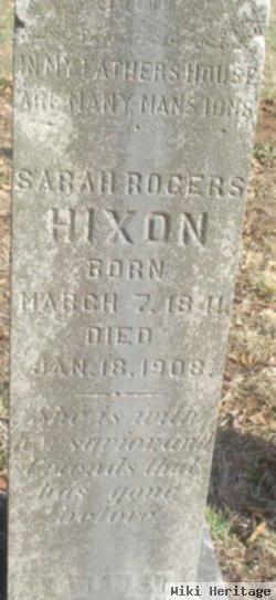 Sarah Rogers Hixon