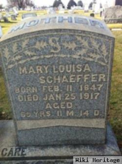 Mary Louisa Minner Schaeffer