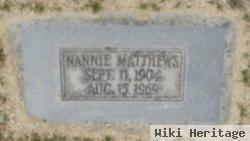 Nannie Matthews