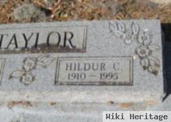 Hildur C Taylor