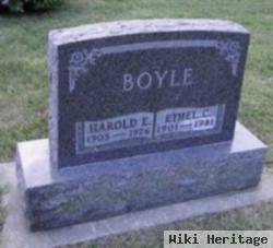 Harold E Boyle