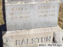 Mary V Ralston