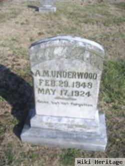 Alvis Monroe Underwood