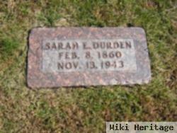 Sarah E Durden