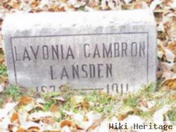 Martha Lavonia Cambron Lansden
