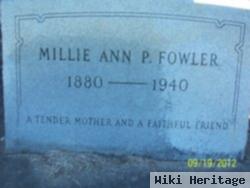 Millie Ann P Fowler