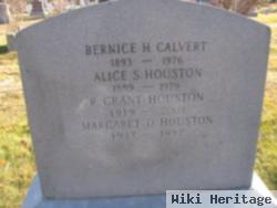 Bernice A. Houston Calvert
