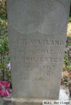 Lyde Wayland Estes