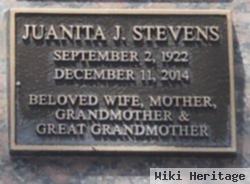 Juanita J Stevens