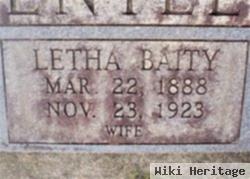 Letha A. Baity Bentley