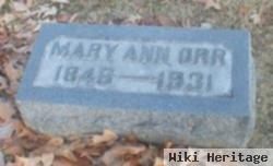 Mary Ann Bobbitt Orr