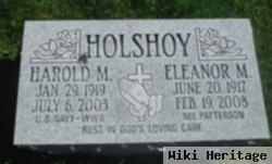 Harold M Holshoy