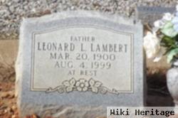 Leonard Lee Lambert