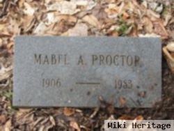 Mabel Audrey Hudnall Proctor