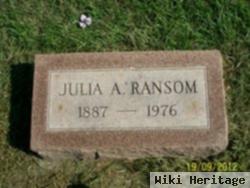 Julia Agnes Guiff Ransom