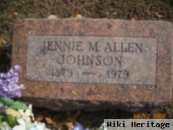 Jennie M Allen Johnson