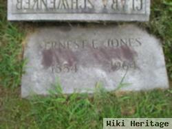 Ernest E Jones