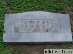 Clara W Bewie