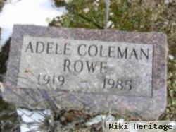 Adele Coleman Rowe