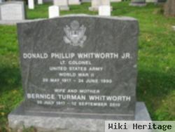 Donald Phillip Whitworth, Jr