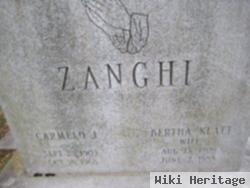 Bertha Klatt Zanghi