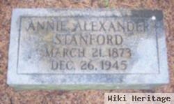 Annie Rebecca Alexander Stanford