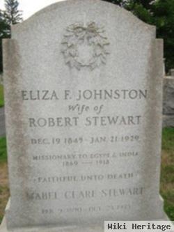 Eliza F Stewart