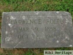 Lawrence Rolfe