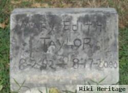 Mary Edith Taylor