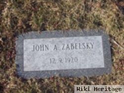 John A. Zabelsky